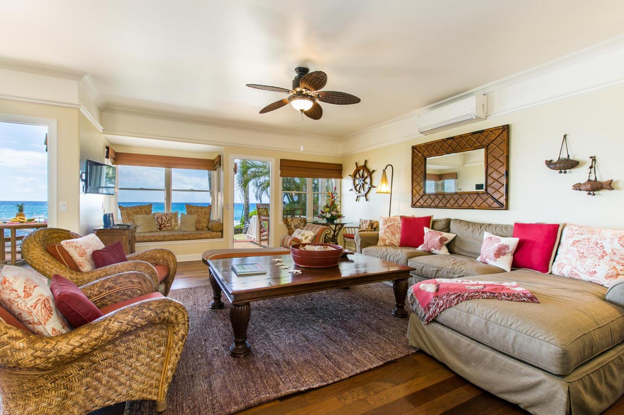 2Br Oceanfront Cottage In Poipu- Alekona Kauai Koloa Екстериор снимка